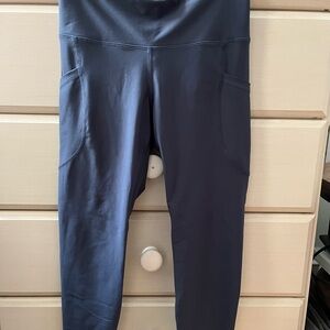 Old Navy Powersoft High-Rise Navy Leggings